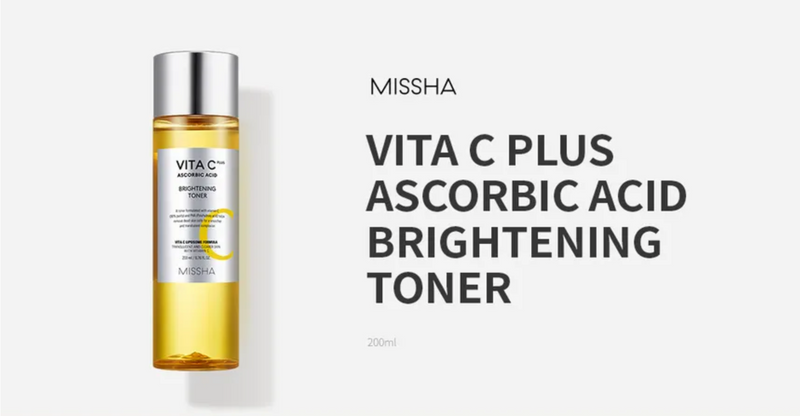 MISSHA Vita C Plus Ascorbic Acid Brightening Toner (200 ml)
