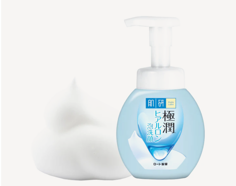 Hada Labo Gokujyun Hyaluronic Foaming Face Wash 160ml