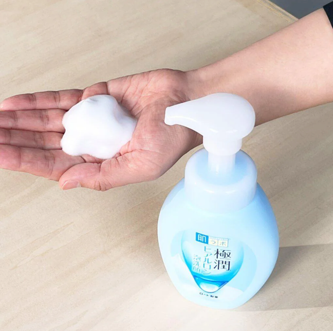 Hada Labo Gokujyun Hyaluronic Foaming Face Wash 160ml
