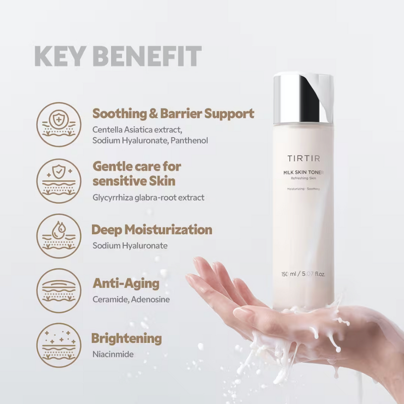 TIRTIR Milk Skin Toner 150 mL
