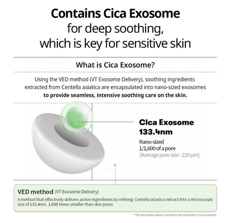 VT Squalane Cica Exosome Ampoule 30 mL