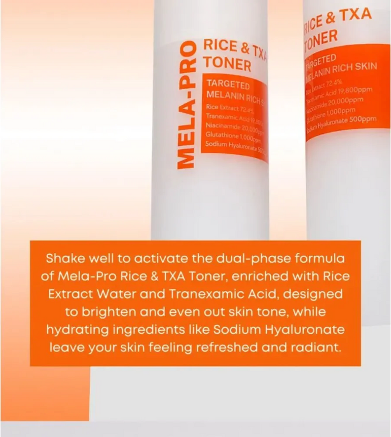NINE LESS MELA-PRO Rice & TXA Toner 200 mL