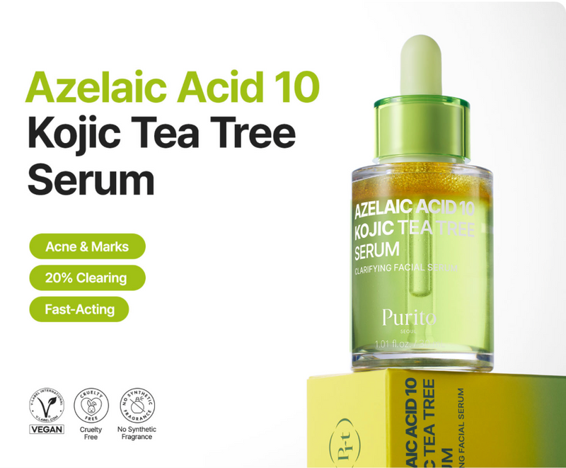 Purito Azelaic Acid 10 Kojic Tea Tree Serum 30 mL