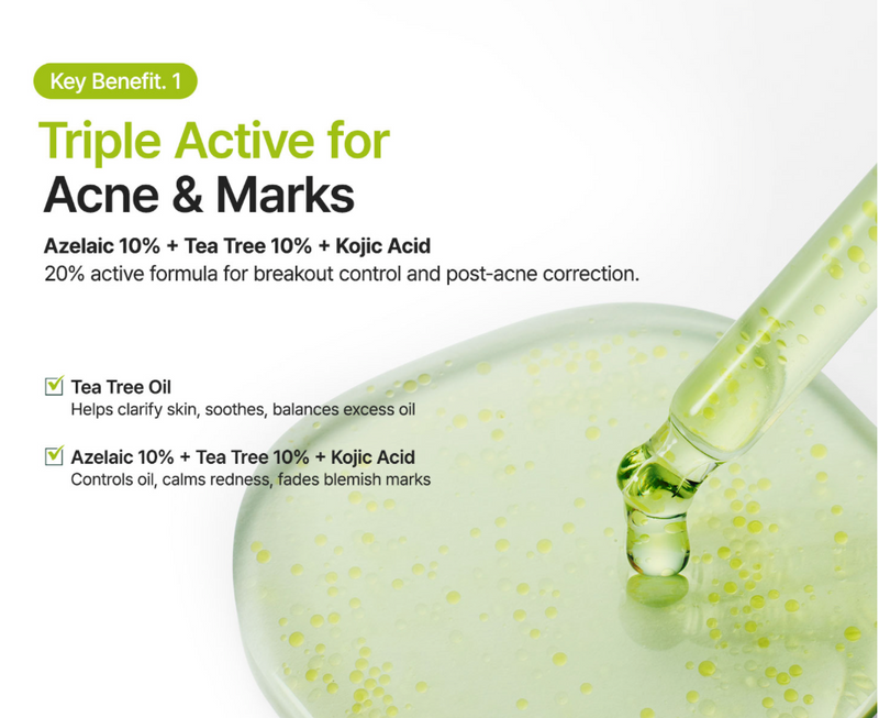 Purito Azelaic Acid 10 Kojic Tea Tree Serum 30 mL
