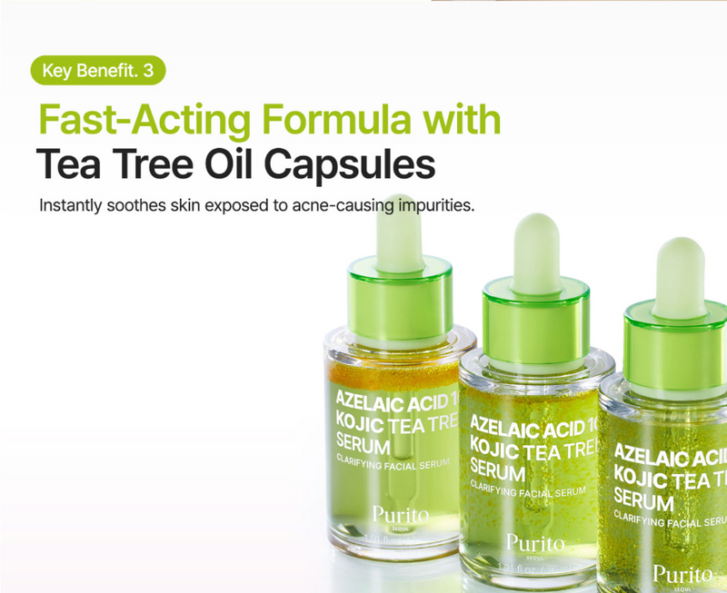 Purito Azelaic Acid 10 Kojic Tea Tree Serum 30 mL