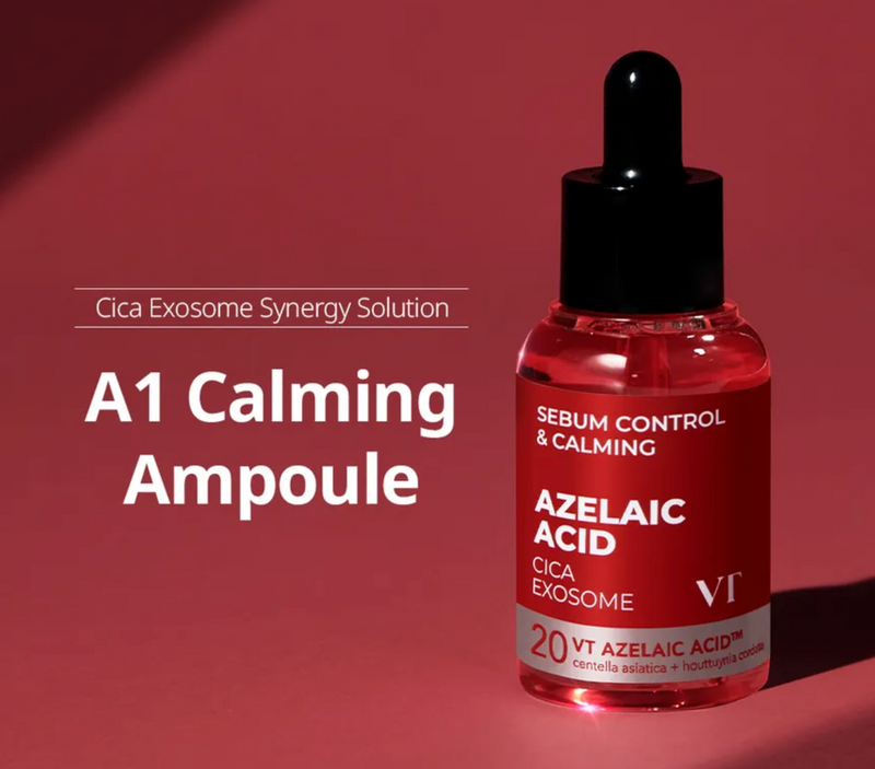 VT Azelaic Acid Cica Exosome Serum | Clarifying & Barrier Repair Serum | 30ml