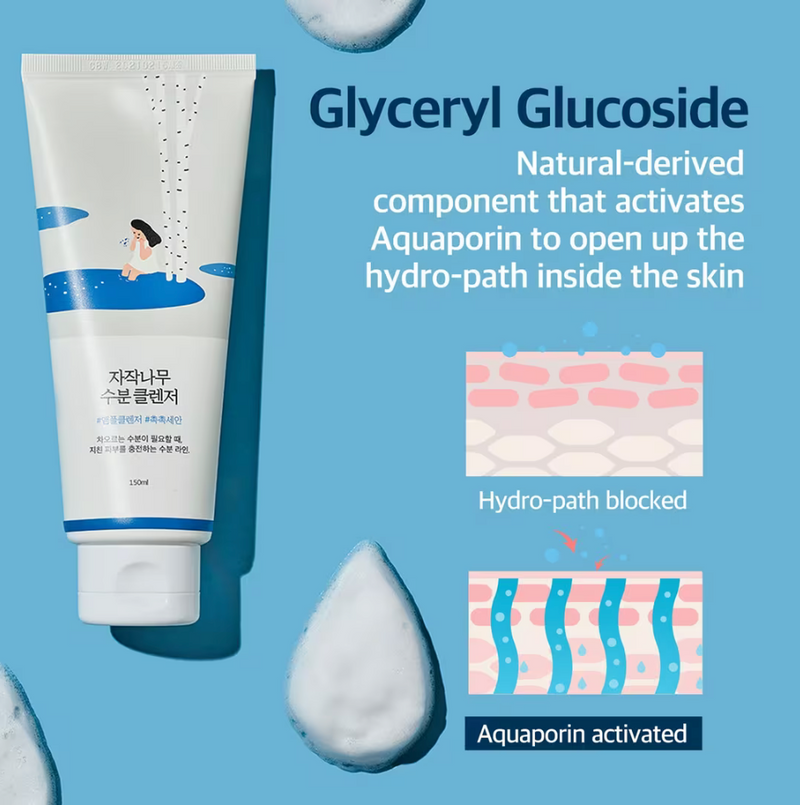 Round Lab Birch Juice Moisturizing Cleanser | Hydrating Low pH Cleanser | 150ml