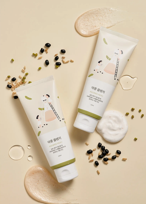 Round Lab Soybean Cleanser | Nourishing Low pH Cleanser with Ceramides | 150ml