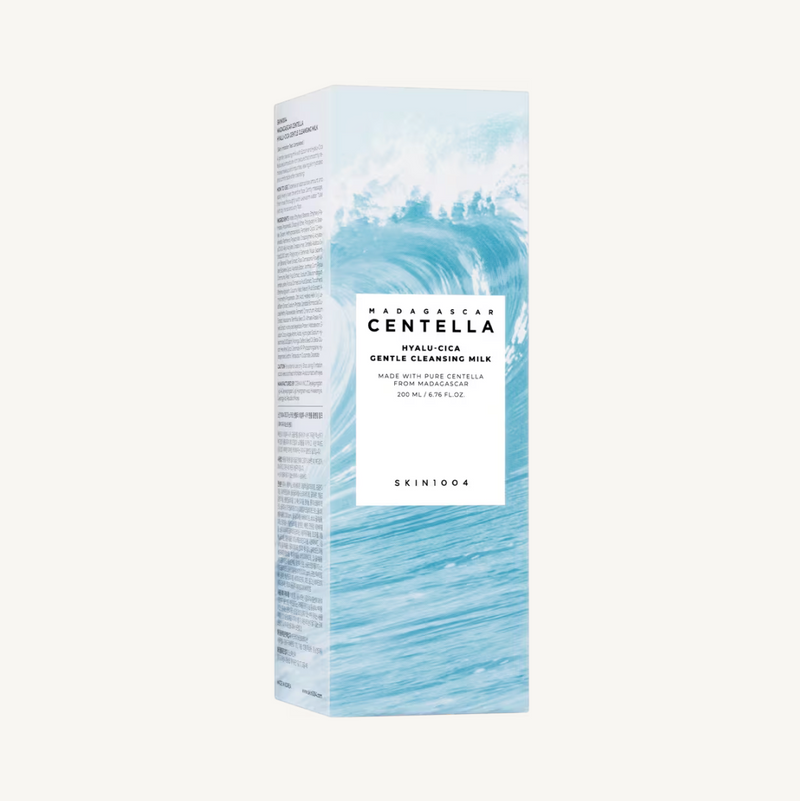 SKIN1004 Madagascar Centella Hyalu-Cica Gentle Cleansing Milk | Hydrating Makeup Remover & Cleanser | 200ml