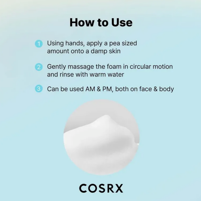 COSRX Low pH Good Morning Gel Cleanser | Gentle Daily Gel Cleanser | 150ml