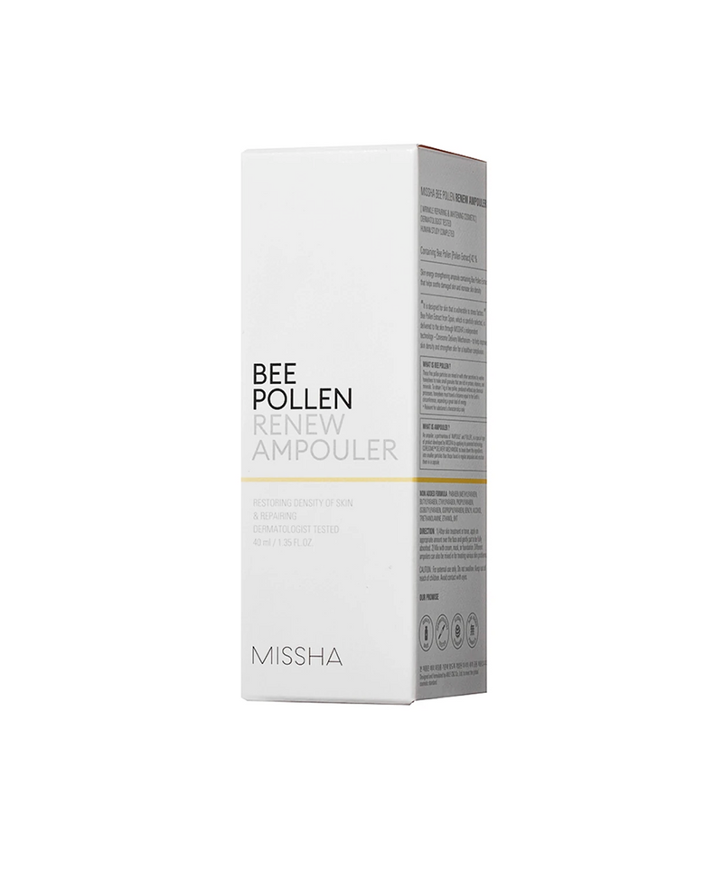 MISSHA Bee Pollen Renew Ampouler | Barrier Repair & Glow Serum | 40ml