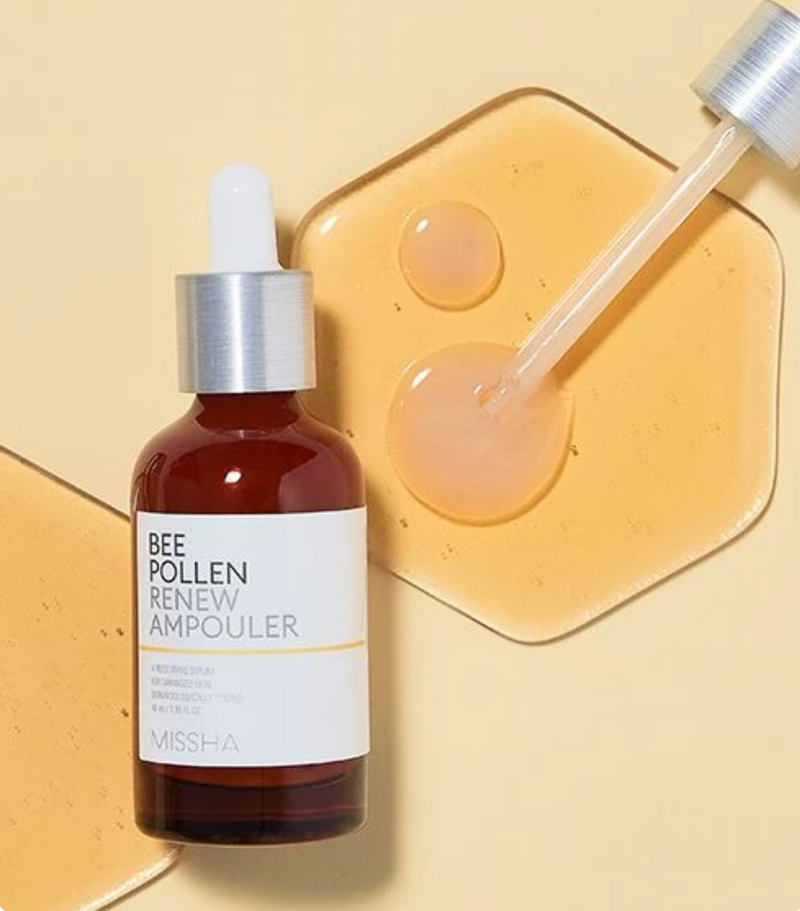 MISSHA Bee Pollen Renew Ampouler | Barrier Repair & Glow Serum | 40ml
