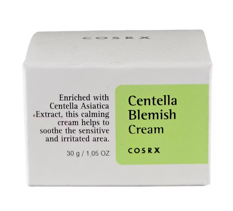 COSRX Centella Blemish Cream | Soothing Spot Cream | 30g