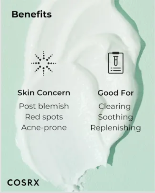 COSRX Centella Blemish Cream | Soothing Spot Cream | 30g