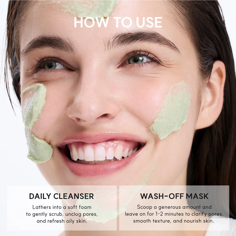 Arencia Fresh Green Rice Mochi Cleanser | Hydrating Rice Cleanser | 120g
