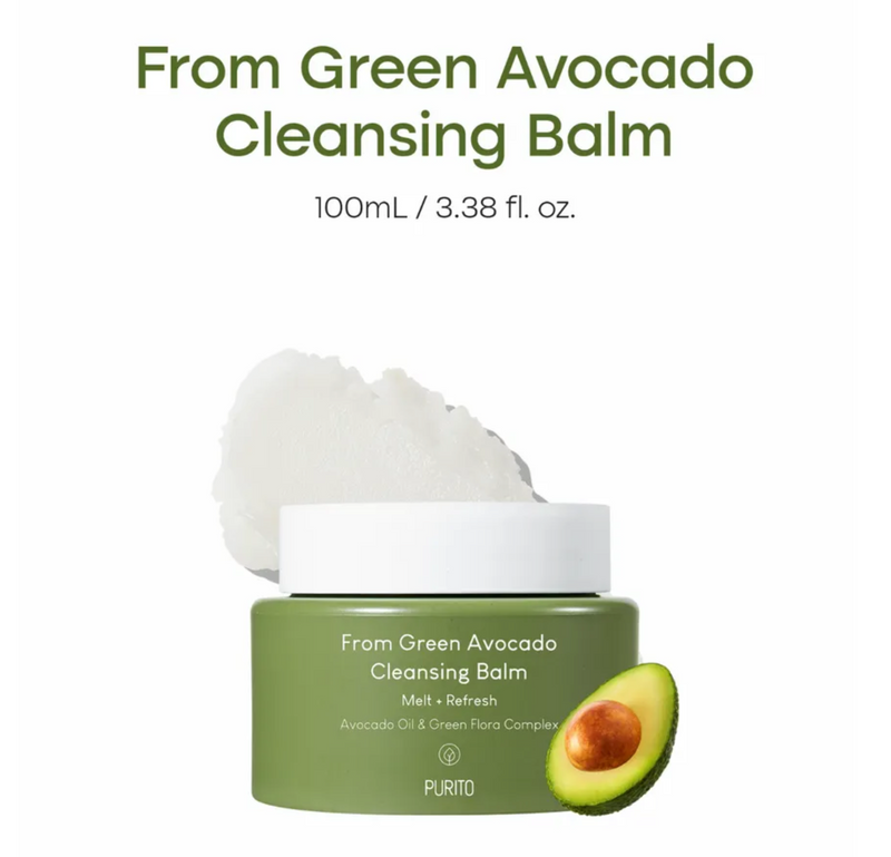 Purito Seoul From Green Avocado Cleansing Balm | Melt + Refresh | 100ml