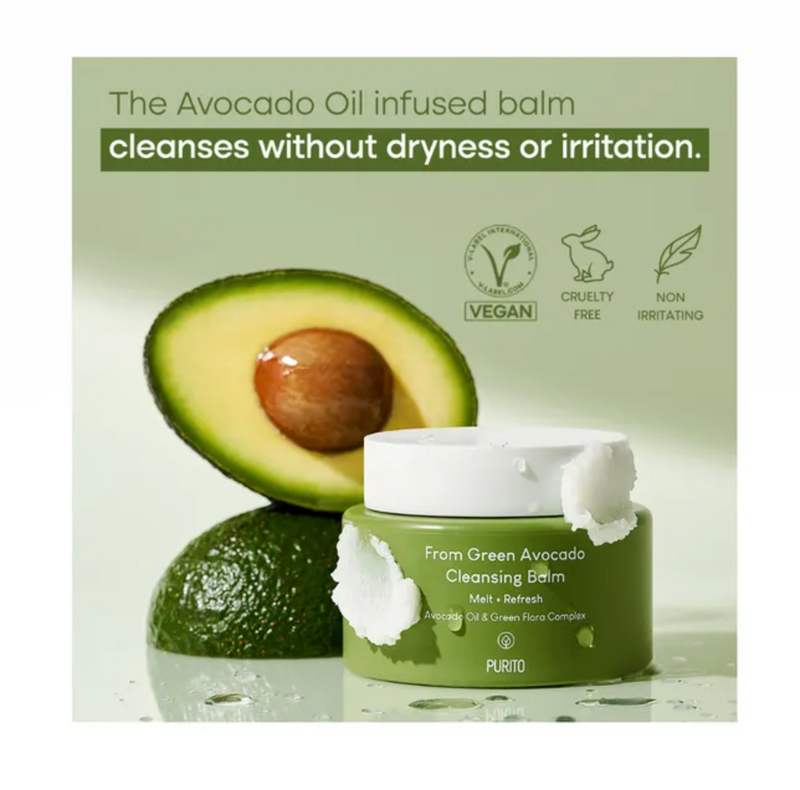Purito Seoul From Green Avocado Cleansing Balm | Melt + Refresh | 100ml
