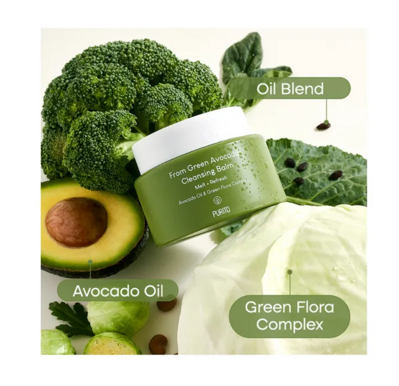 Purito Seoul From Green Avocado Cleansing Balm | Melt + Refresh | 100ml