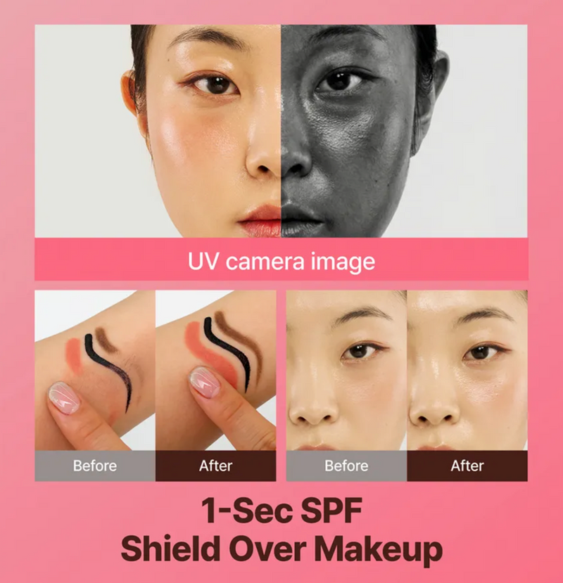Tage Cica-Tree Shaking Glow Sun Fixer SPF50+ PA++++ | Makeup Setting Spray Sunscreen | 50ml