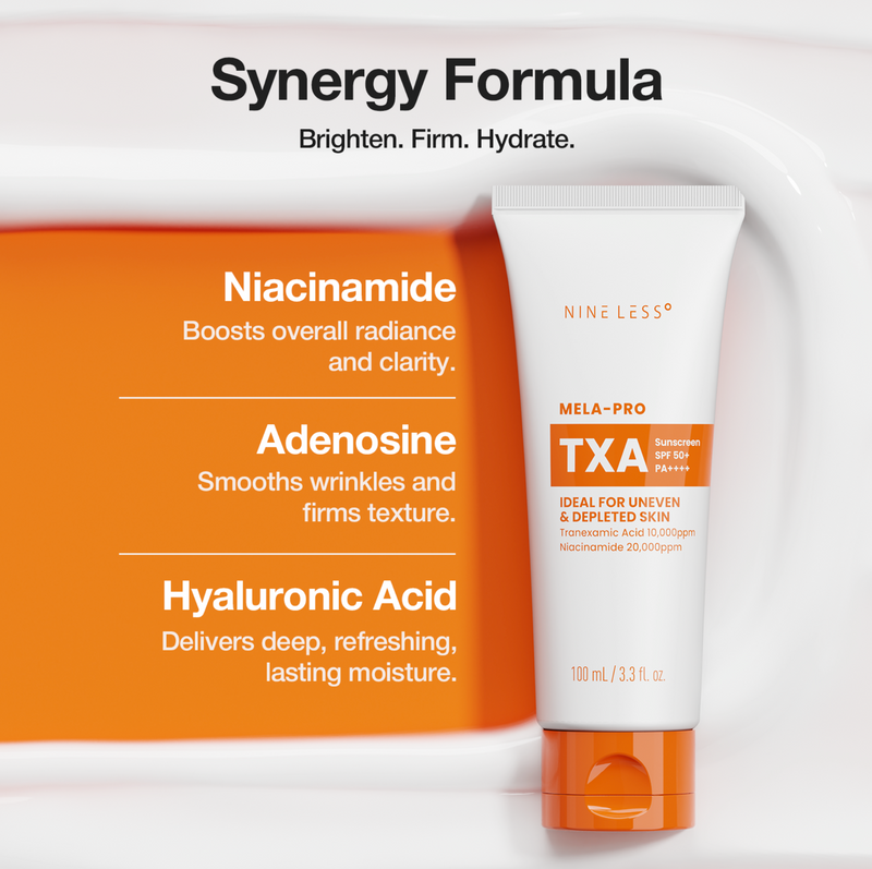 Nine Less Mela-Pro TXA Sunscreen SPF50+ PA++++ 100ml