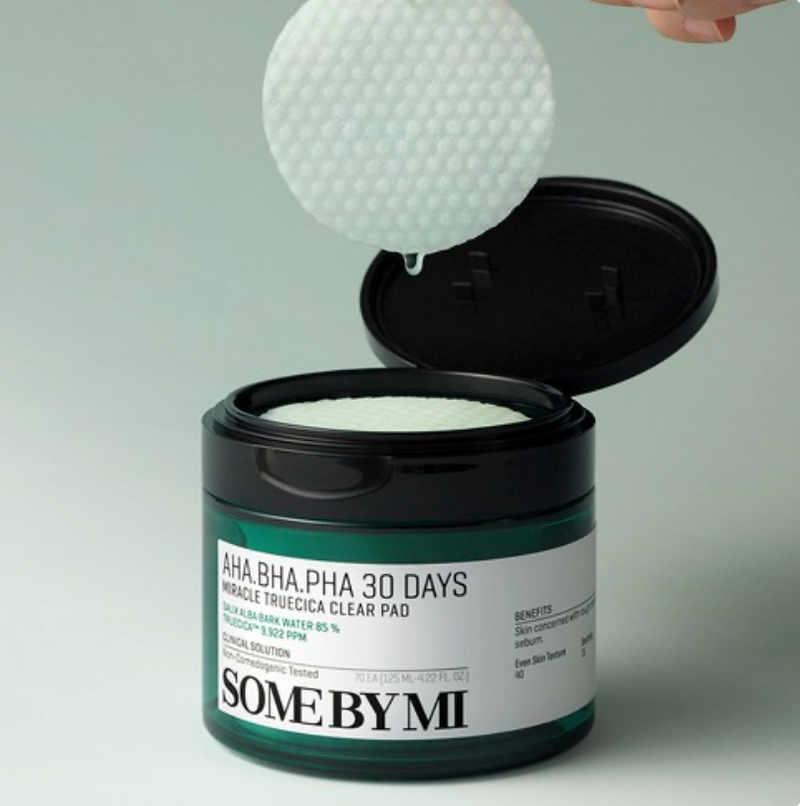 SOME BY MI AHA·BHA·PHA 30 Days Miracle Truecica Clear Pad (70 Pads / 125ml)