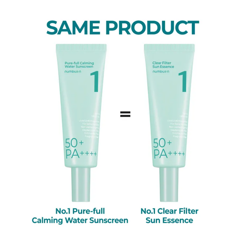 Numbuzin No.1 Clear Filter Sun Essence SPF50+ PA++++ (50ml)