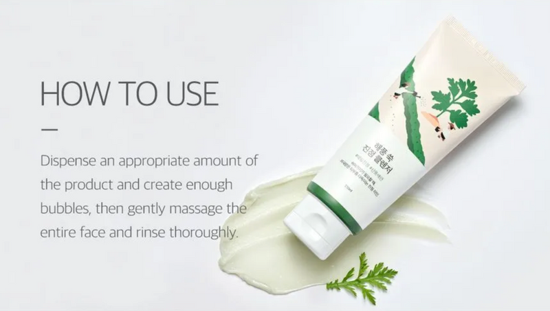 Round Lab Mugwort Calming Cleanser (150ml)