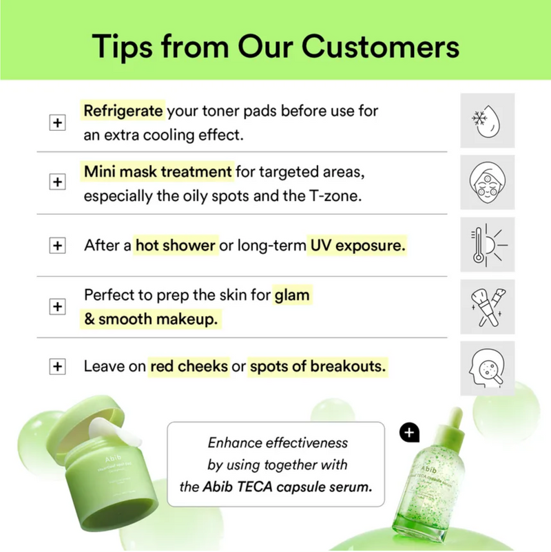 Abib Heartleaf Spot Pad Calming Touch (80 Pads / 150ml)