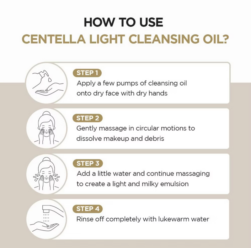 SKIN1004 Madagascar Centella Light Cleansing Oil (200ml)