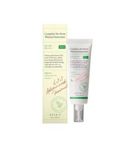 AXIS-Y Complete No-Stress Physical Sunscreen Ver.3 SPF50+ PA++++ (50ml)
