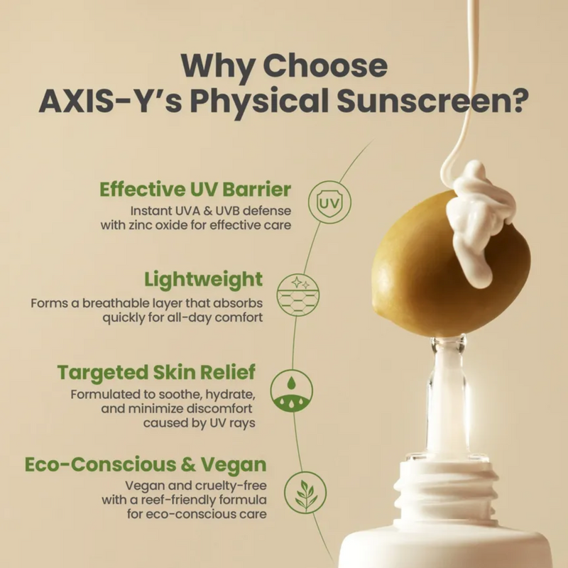 AXIS-Y Complete No-Stress Physical Sunscreen Ver.3 SPF50+ PA++++ (50ml)