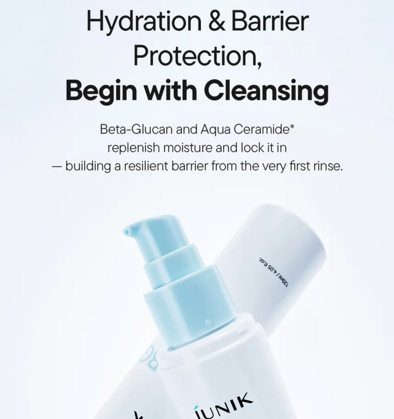 iUNIK Beta-Glucan Barrier Ampoule Cleanser (120ml)