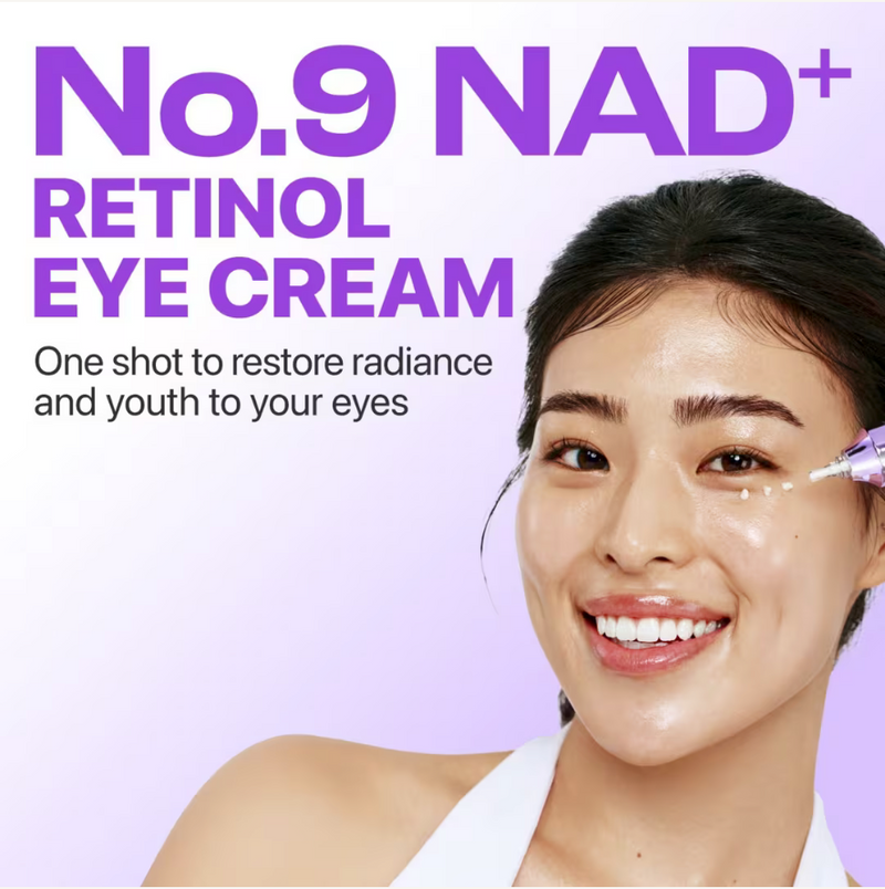 Numbuzin No.9 NAD+ Retinol Volumetox Eye Cream (10ml)