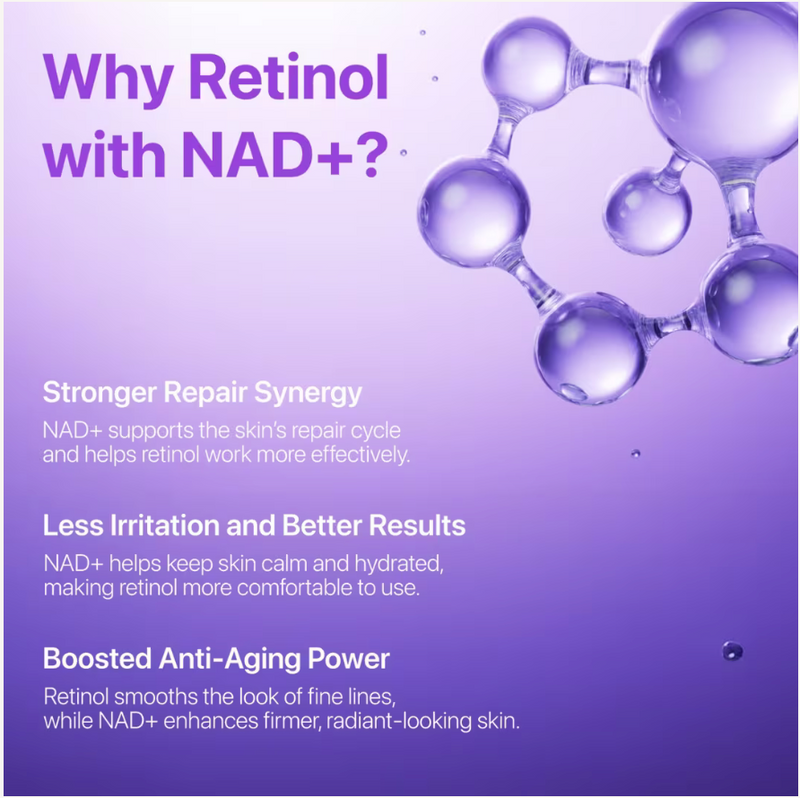 Numbuzin No.9 NAD+ Retinol Volumetox Eye Cream (10ml)