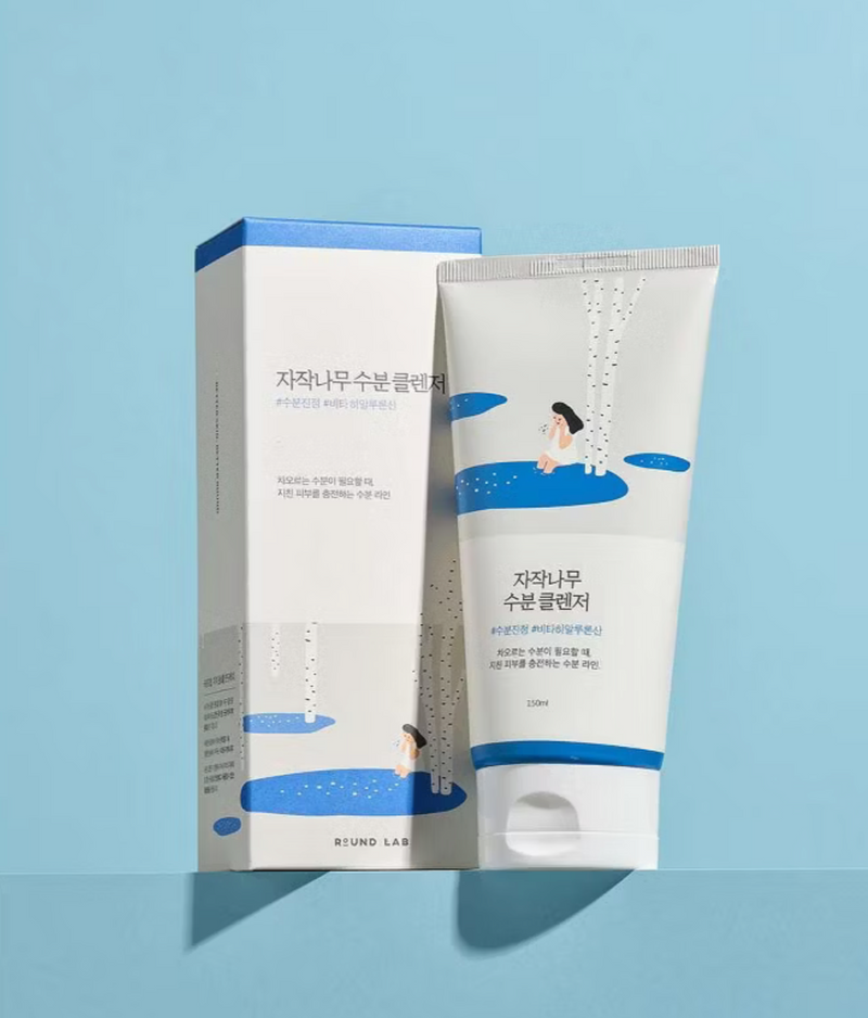 Round Lab Birch Juice Moisturizing Cleanser | Hydrating Low pH Cleanser | 150ml