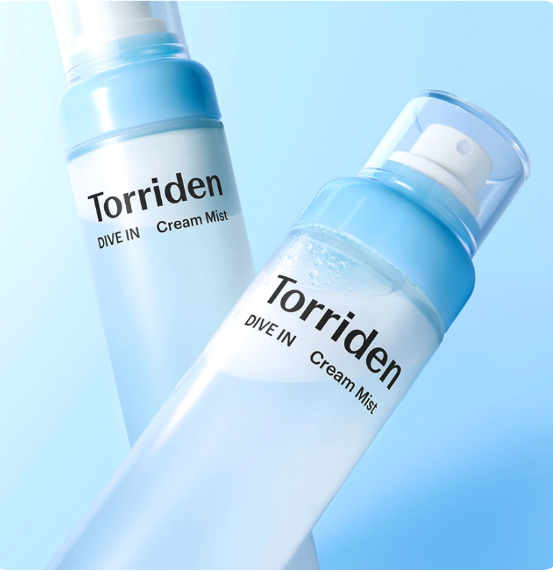 Torriden Dive-In Low Molecular Hyaluronic Acid Cream Mist Set (120ml + 120ml Refill)
