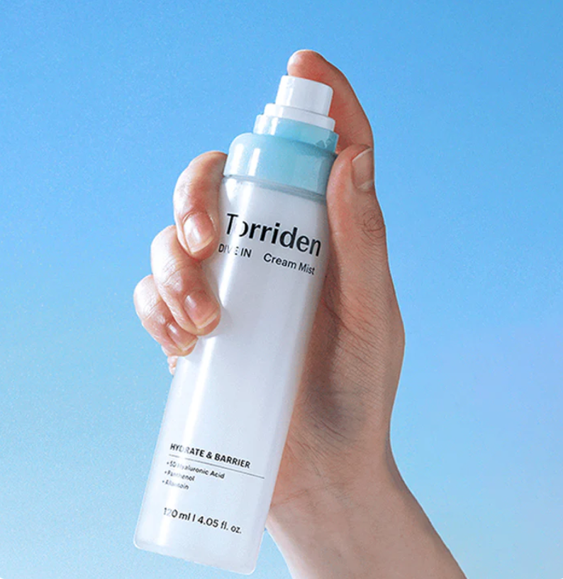 Torriden Dive-In Low Molecular Hyaluronic Acid Cream Mist Set (120ml + 120ml Refill)